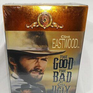 Clint Eastwood VHS Boxed Set: The Good, The Bad, The Ugly Sealed 1991 2 Tape